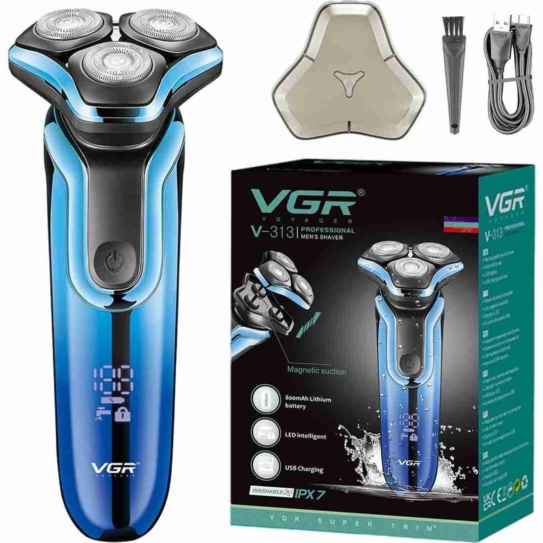 ماشین ریش تراش سه تیغ صورت وی جی آر مدل VGR V-313 | V-313