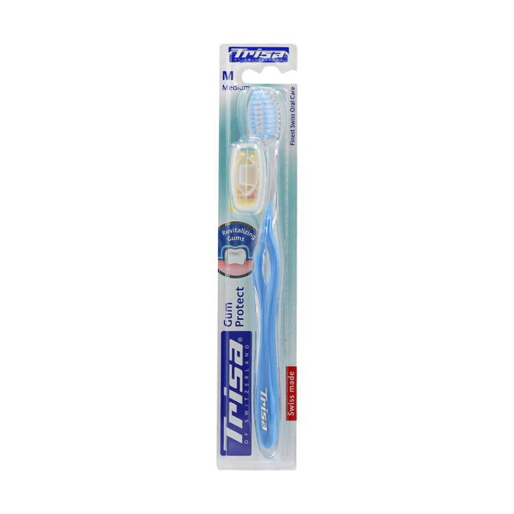 مسواک تریزا مدل گام پروتکت GUM PROTECT با برس متوسط MEDIUM