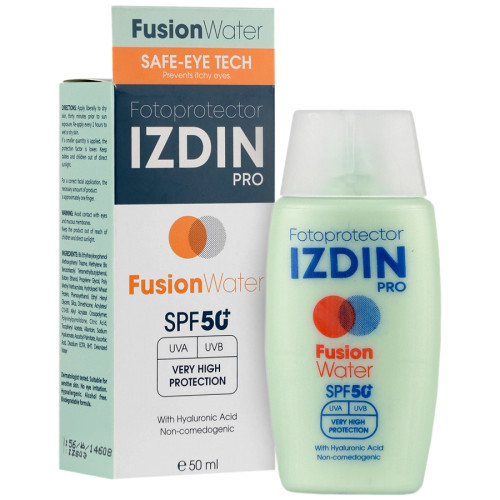 کرم ضد آفتاب فیوژن واتر SPF50 برند ایزیدین پرو