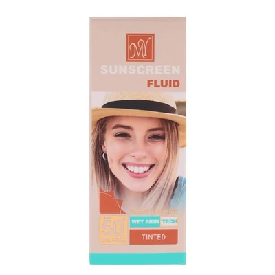 فلوئید ضد آفتاب رنگی SPF50 مدل اسمارت دیفنس (Smart Defense) مای  بانو1