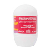 Women's antiperspirant roll-on, model is Fun, Shi